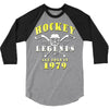 legends are born in 1979 3/4 Sleeve Shirt