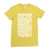 banksy prisoner barcode Ladies Fitted T-Shirt