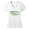 low resolution Women's V-Neck T-Shirt