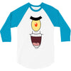 plankton face 3/4 Sleeve Shirt