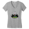 MAN IN RAINBOW Women's V-Neck T-Shirt
