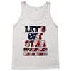 star spangled hammered Tank Top
