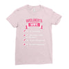 welder's wife Ladies Fitted T-Shirt