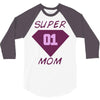 super mom 01 3/4 Sleeve Shirt