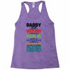 daddy you are my favorite superhero Racerback Tank