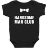 Handsome Man Club Bow Tie Baby Bodysuit