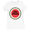 luke strikes Ladies Fitted T-Shirt