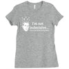 i'm not indecisive my mind Ladies Fitted T-Shirt