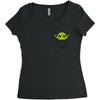 cute yoda pocket Women's Triblend Scoop T-shirt