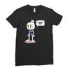 bummer, man Ladies Fitted T-Shirt