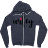 Wifey Zipper Hoodie