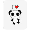 i love panda Mousepad