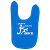 don't touch my bike funy Baby Bibs