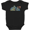 jurassic story Baby Bodysuit