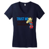 trust me i'm super professional Women's V-Neck T-Shirt