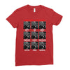 expressions of captain holt Ladies Fitted T-Shirt