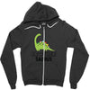 Brother Saurus Zipper Hoodie