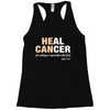 Heal Cancer Racerback Tank