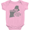 new england, because old england was wicked stupid Baby Onesie