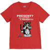 anxious cat V-Neck Tee