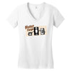 Never Forget Women's V-Neck T-Shirt