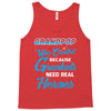 Grandpop Was Created because Grankids Need Real Heroes Tank Top