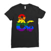 dungeons and dragons lgbtq Ladies Fitted T-Shirt