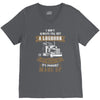 I Dont Always Fill Out A Logbook V-Neck Tee