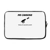 pig cannons making the impossible possible Laptop sleeve