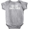 tired af sleeper Baby Bodysuit