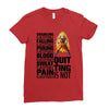 super saiyan quitting is not Ladies Fitted T-Shirt