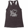 girls fish too only prettier Racerback Tank