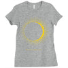 come the sun solar eclipse Ladies Fitted T-Shirt