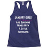 January Girls Racerback Tank