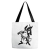 black rabbit Tote Bags