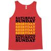 saturday sunday shitday Tank Top