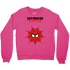 Superhero On The Way Crewneck Sweatshirt