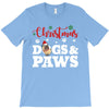christmas dogs and paws T-Shirt