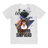 who loves german shepherd All Over Women's T-shirt