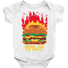 burger fever Baby Onesie