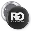 rg rich gang drake lil wayne hipster Pin-back button