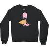 ice cream ghost Crewneck Sweatshirt