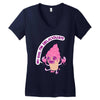 nom nom Women's V-Neck T-Shirt