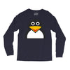 penguin face Long Sleeve Shirts