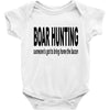 boar hunting tex Baby Bodysuit