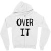 over it slim fit Zipper Hoodie
