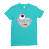 medama oyaji manga Ladies Fitted T-Shirt