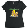 obedience Women's Triblend Scoop T-shirt