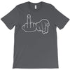 funny rude fingers ideal birthday gift or present T-Shirt