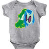 vector scratch Baby Onesie